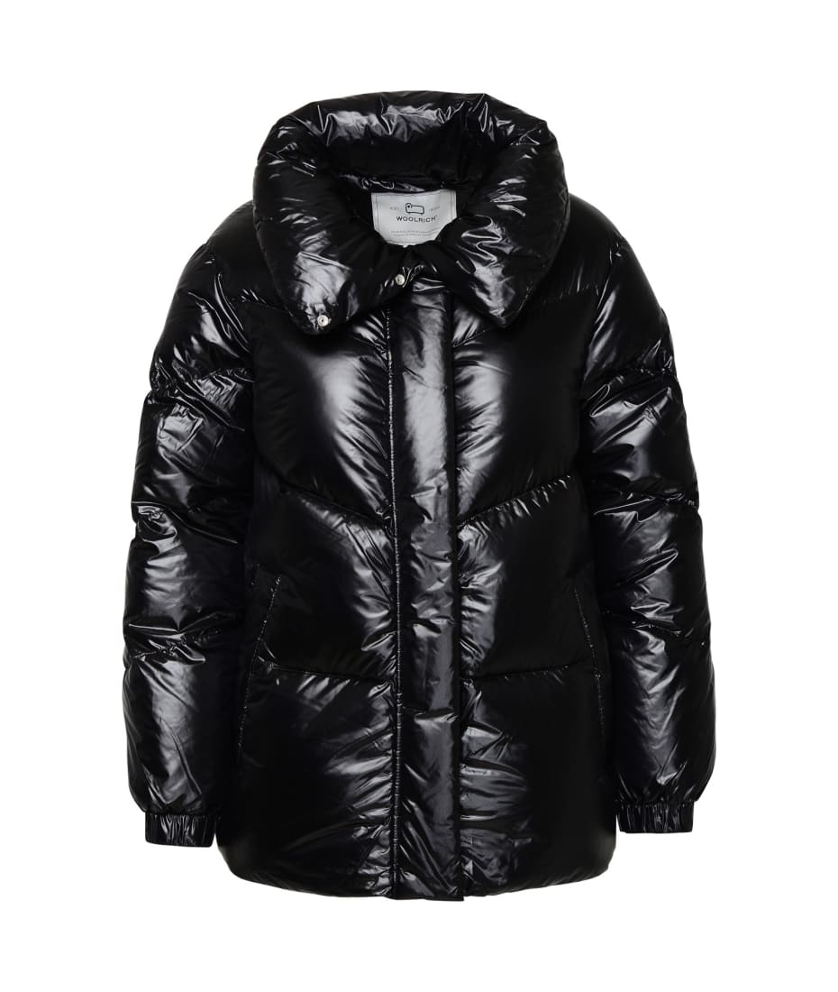 【送料&関税込】Woolrich Aliquippa Black Nylon Puffer Jacket Woolrich Aliquippa Black Nylon Puffer Jacket | italist
