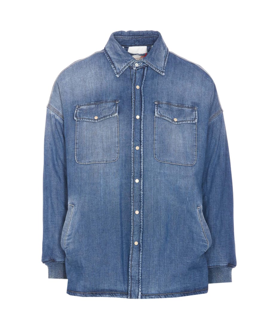 シャツ Alexander McQueen Quilted Denim Shirt Alexander McQueen Quilted Denim Shirt | italist