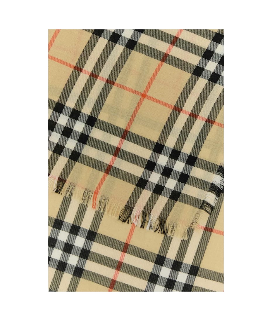マフラー・ストール Burberry Embroidered Cashmere Blend Scarf Burberry Embroidered Cashmere Blend Scarf | italist, ALWAYS