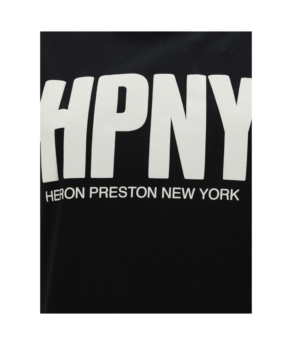 HERON PRESTON T-shirt - Black/white