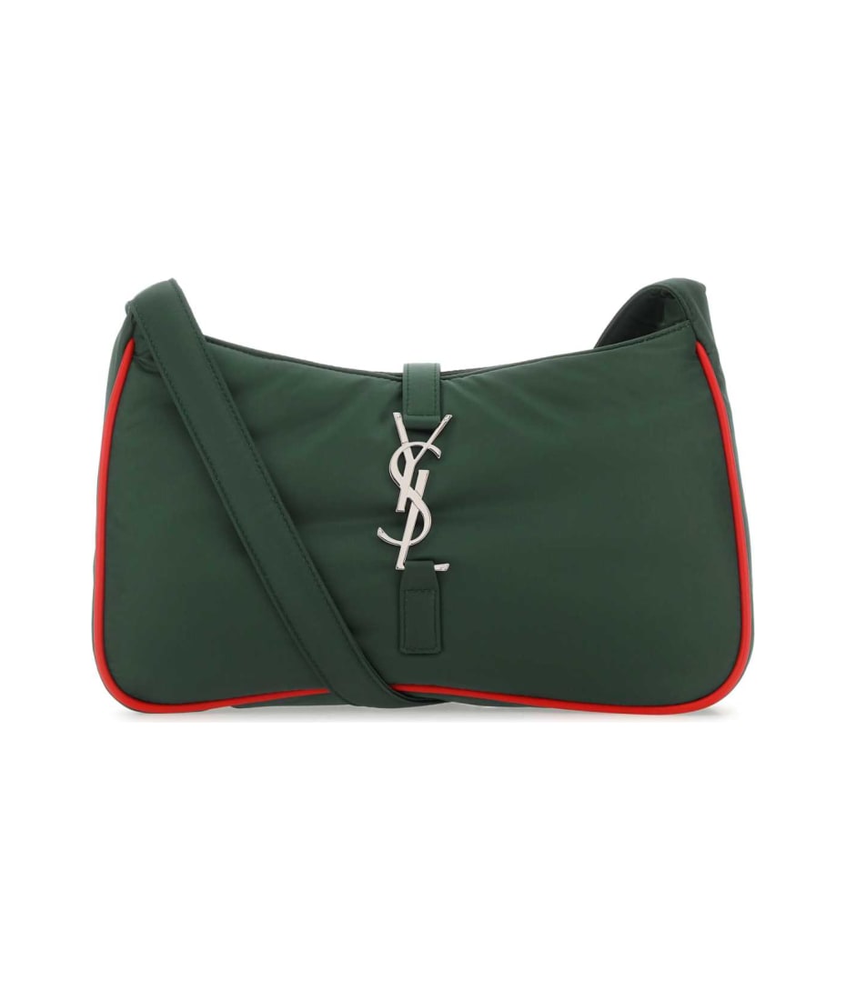 ショルダーバッグ Saint Laurent Dark green EconylAR LE 5 A 7 shoulder bag Saint Laurent Dark Green Econylâ® Le 5 ã 7 Shoulder Bag
