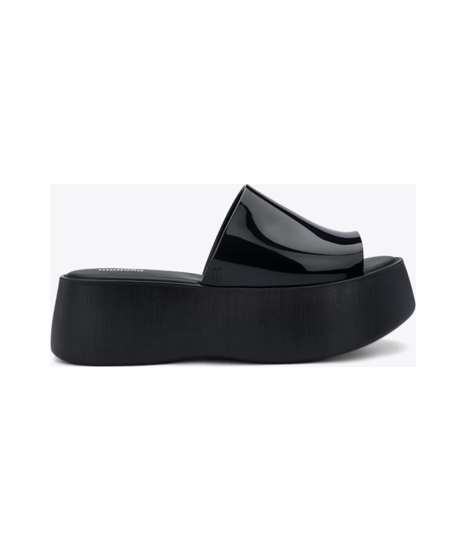 Melissa Becky Ad Shiny black slip-on sandal - Becky | italist