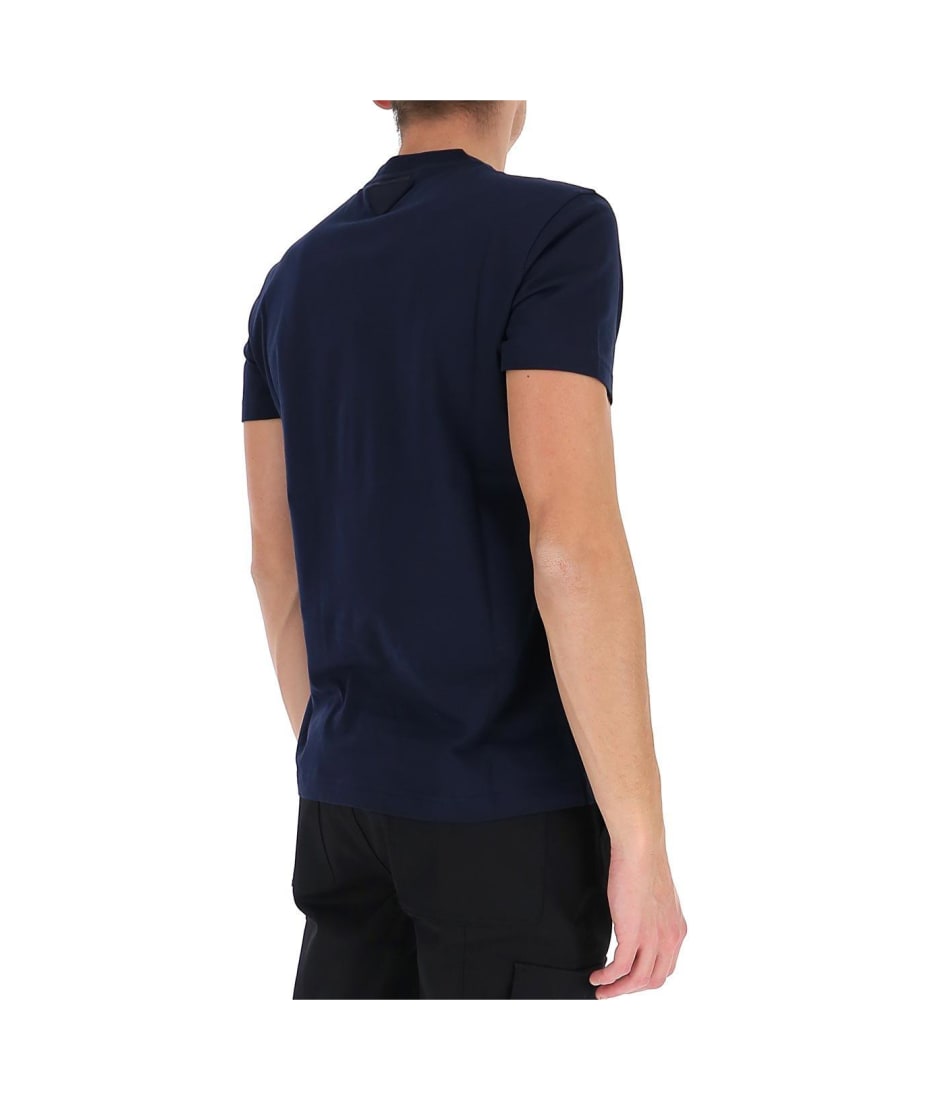 Prada v outlet neck t shirt