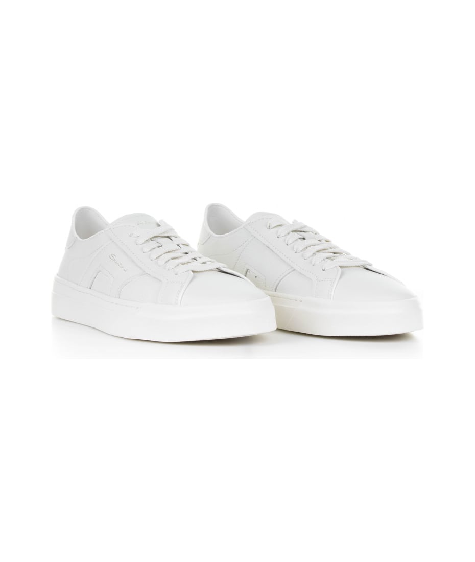 スニーカー SANTONI Men Sneakers 402474 MBGT21967PNNTSIWI48 WHITE SANTONI Men Sneakers 402474 MBGT21967PNNTSIWI48 WHITE
