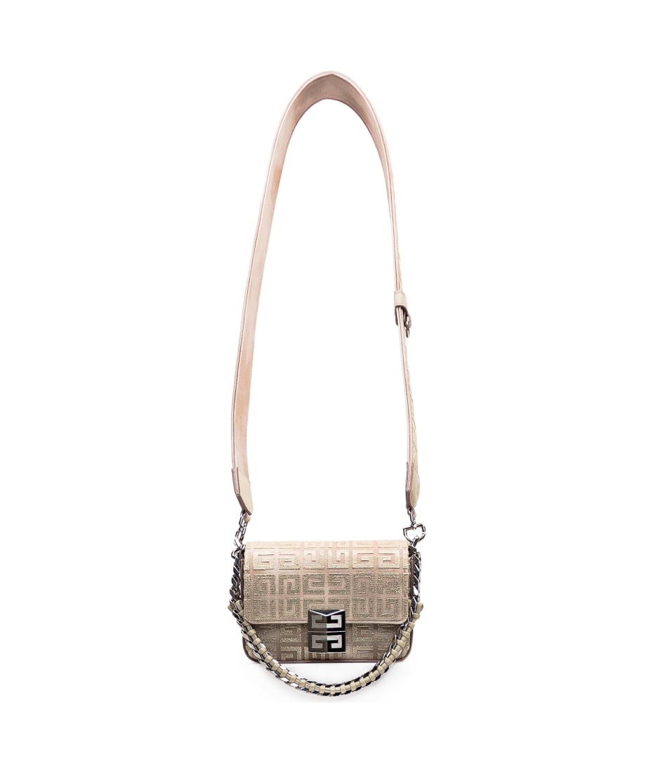 【送料&関税込】Givenchy Ivory Leather Mini 4g Shoulder Bag Givenchy Small 4G Leather Crossbody Bag | Neutrals | FARFETCH