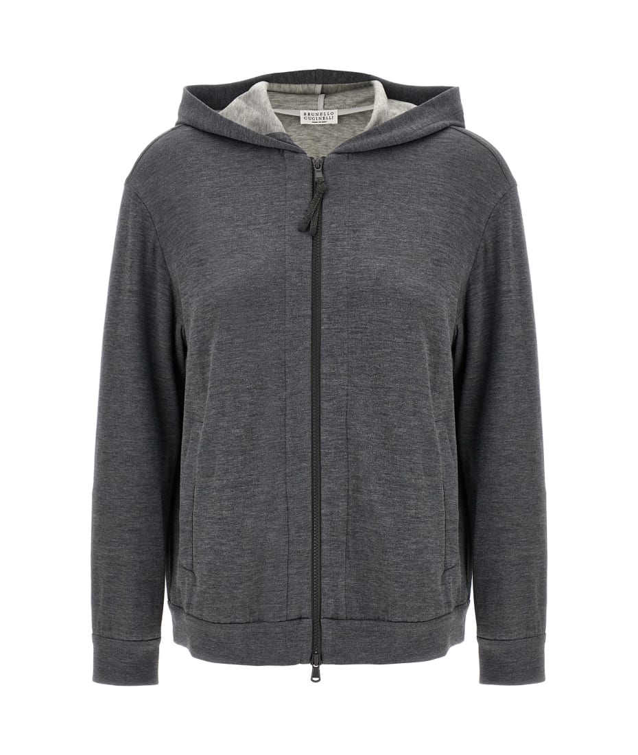 ブルゾン BRUNELLO CUCINELLI 'Monile' sweatshirt Brunello Cucinelli 'monile' Hoodie | italist
