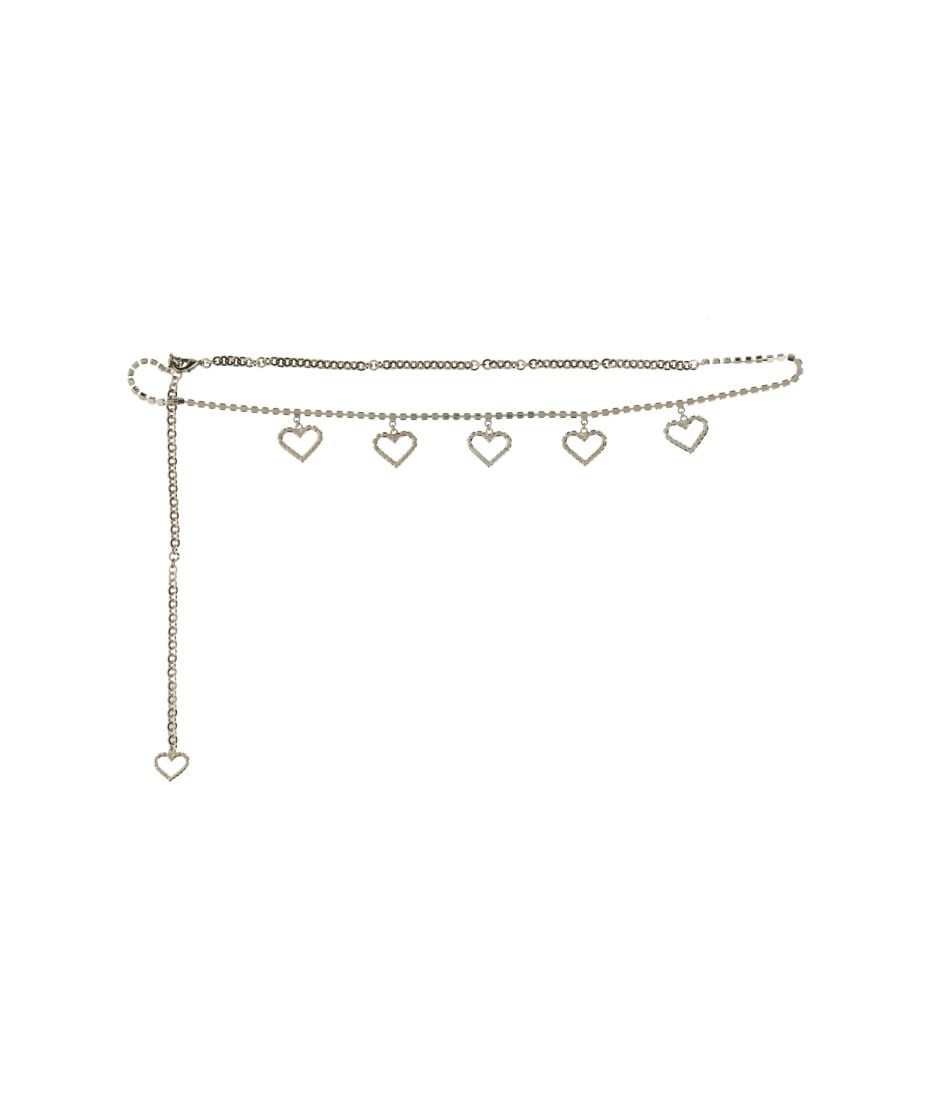 ベルト ALESSANDRA RICH Embellished l belt (FABA2830J004 001) Alessandra Rich Embellished Metal Belt | italist