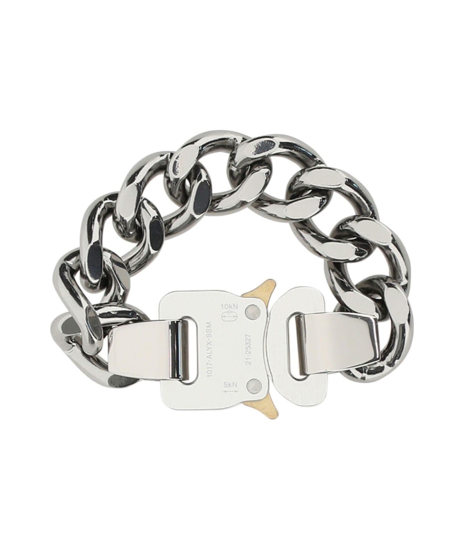 Alyx Silver Buckle Bracelet  ModeSens