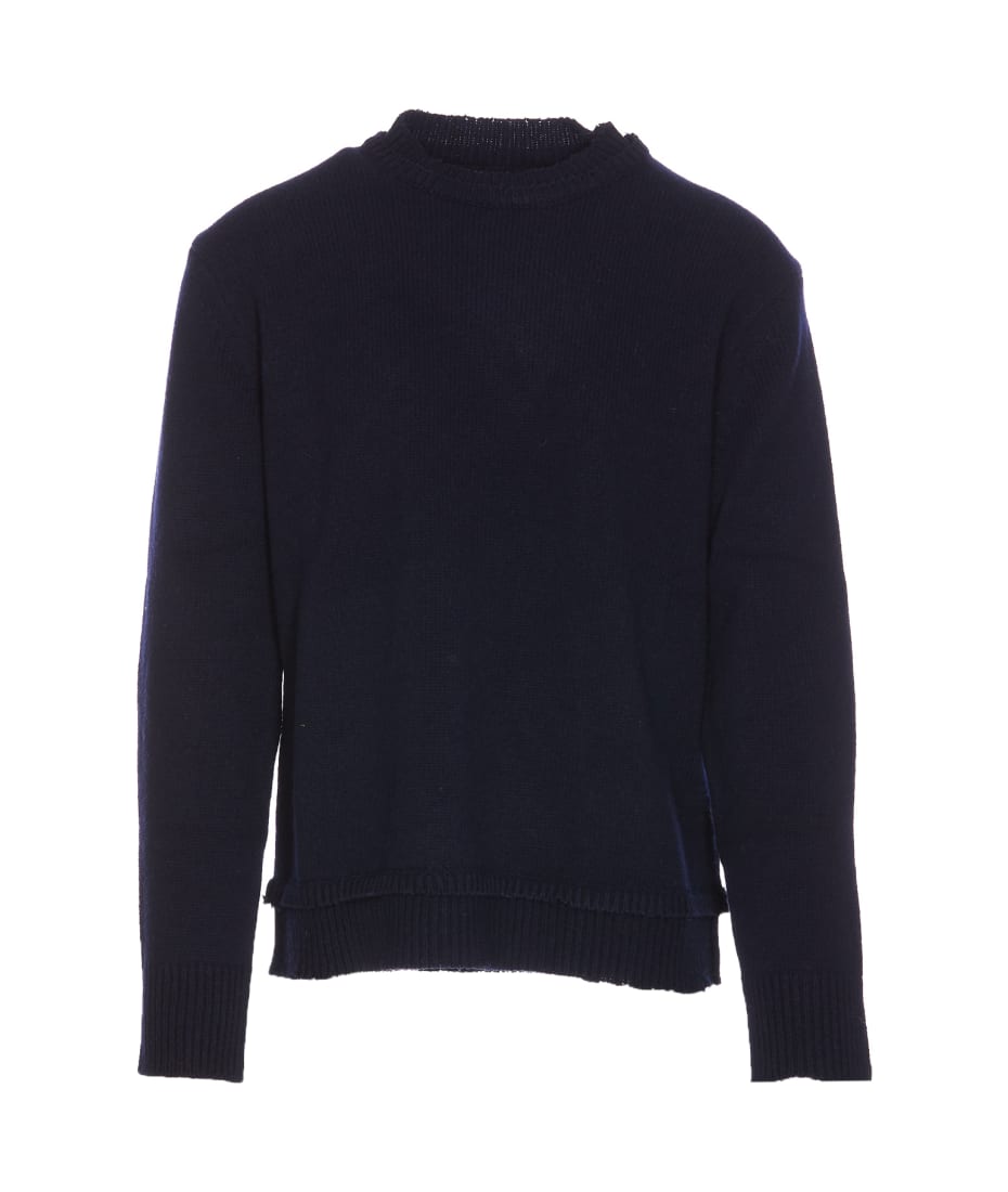 Maison margiela clearance elbow patch sweater