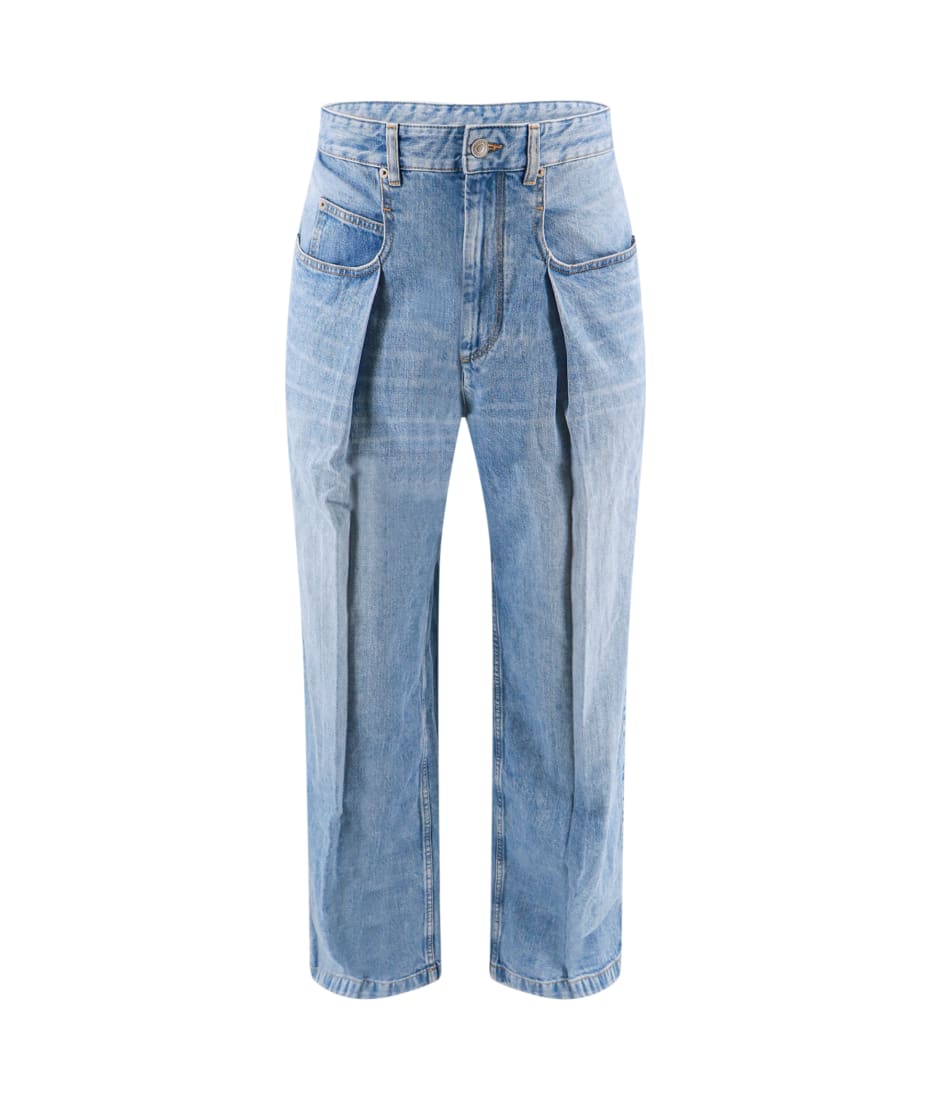 【関税&送料込】Isabel Marant Jeans ISABEL MARANT - Kerris high-rise tapered jeans Sz 40 (US 8