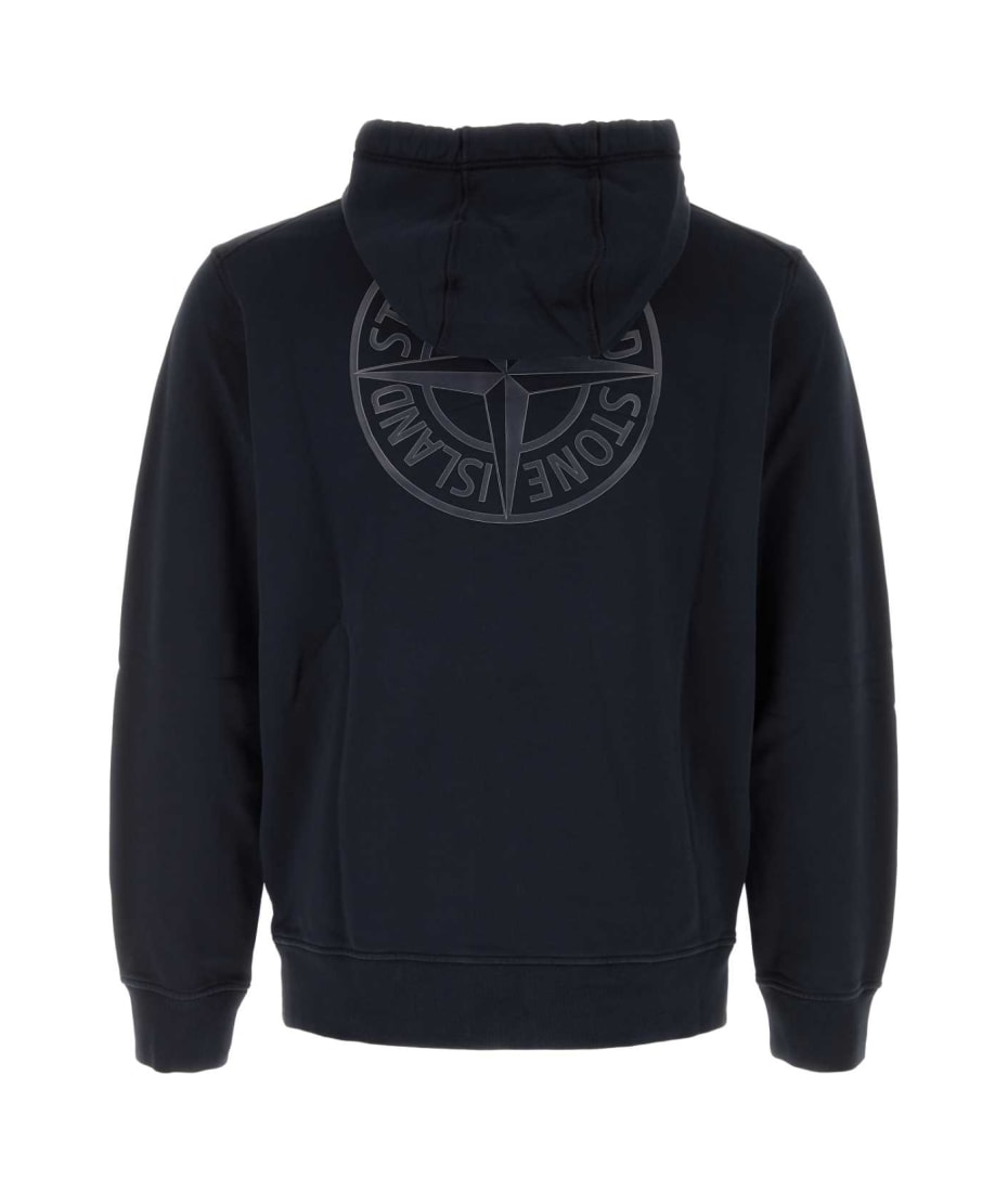 スウェット・トレーナー STONE MIDNIGHT BLUE COTTON SWEATSHIRT Stone Island Midnight Blue Cotton Sweatshirt | italist