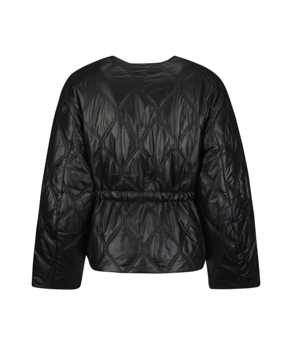 Ganni Shiny Quilt Jacket | italist