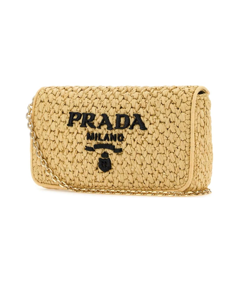 【関税&送料込】Prada Raffia Small Handbag Prada Small Crochet Tote Bag | Saks Fifth Avenue