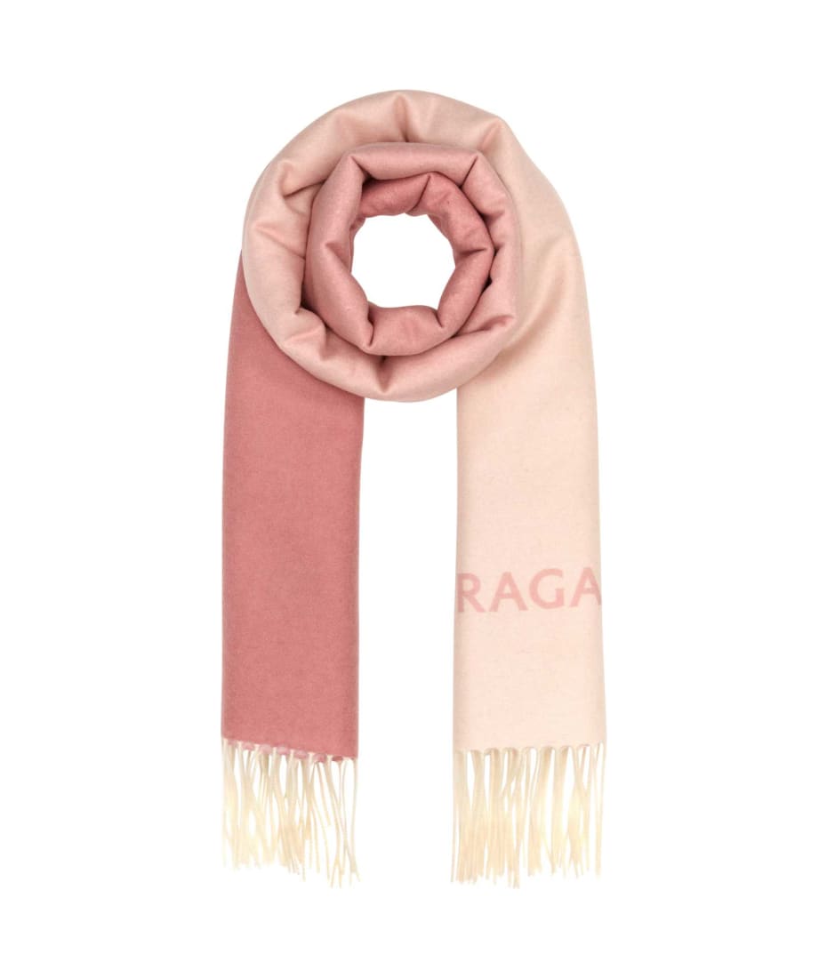 【関税&送料込】Salvatore Ferragamo Pink Cashmere Scarf Ferragamo Pink Cashmere Scarf | italist