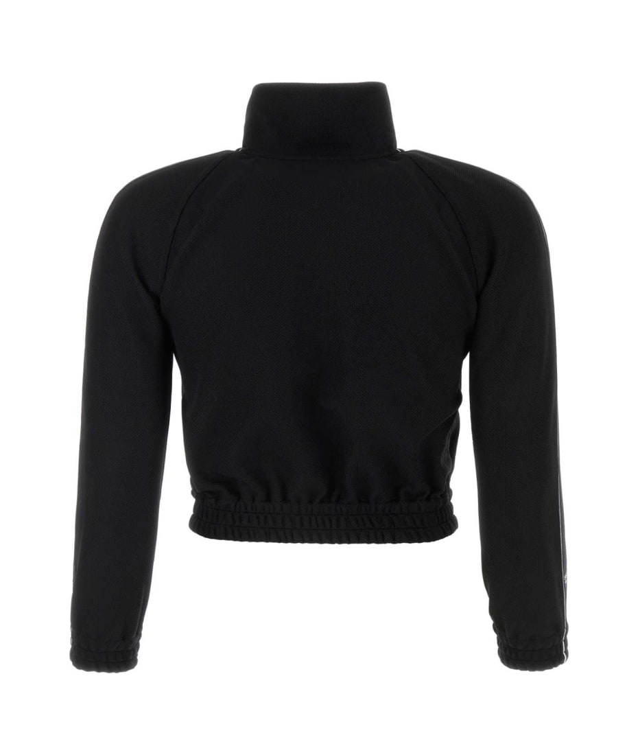 【送料&関税込】T by Alexander Wang Black Stretch Viscose Bl T by Alexander Wang, tanktop with leather details - Unique