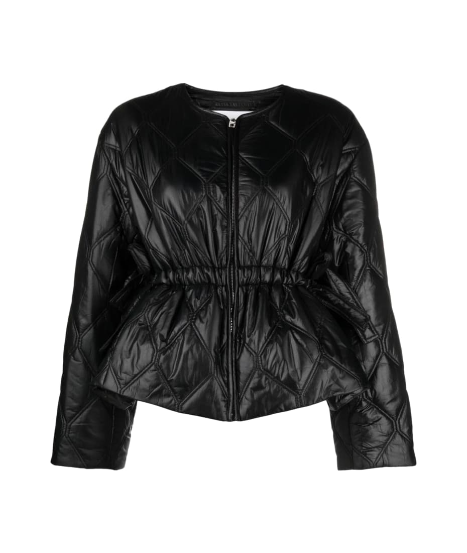 Ganni Shiny Quilt Jacket | italist