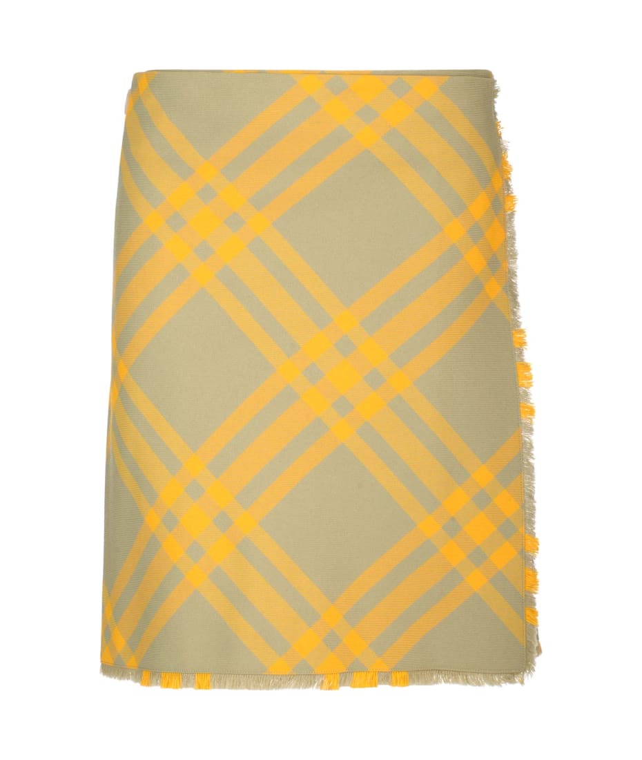 スカート Burberry Embroidered Silk Skirt Burberry Embroidered Silk Skirt | italist