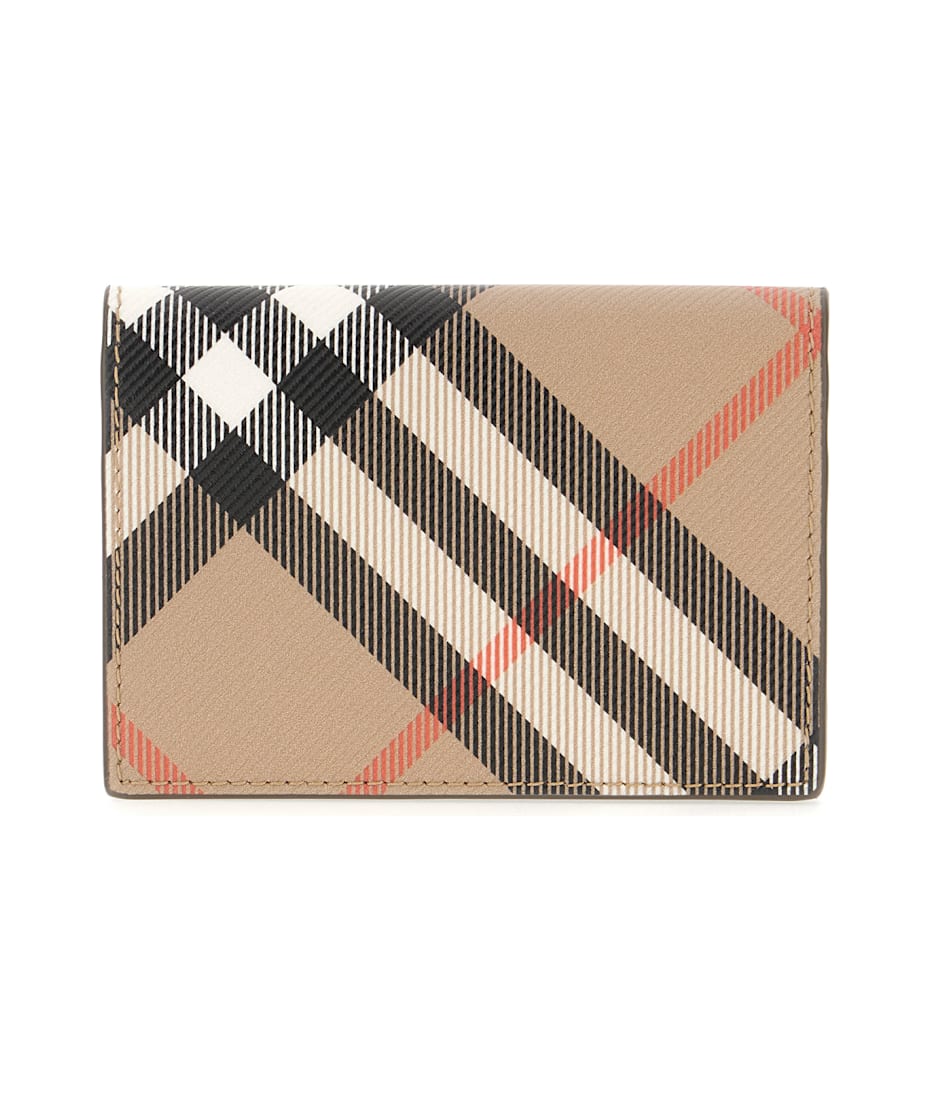長財布 Burberry Printed Canvas Card Holder Burberry Printed Canvas Cardholder | italist