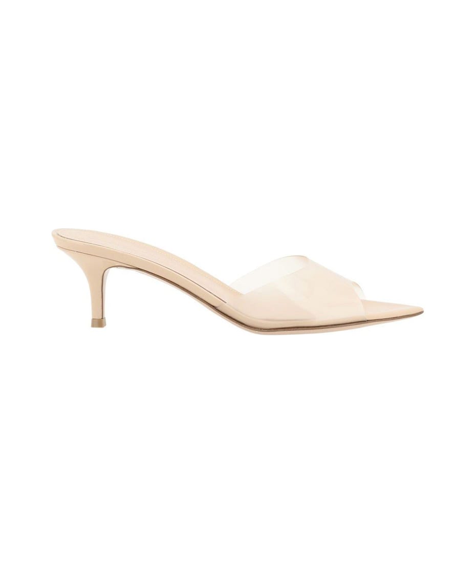 【送料&関税込】Gianvito Rossi Elle Pointed-toe Mules Gianvito Rossi Elle Pointed-toe Mules | italist