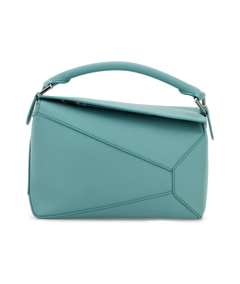 【LOEWE】SMALL PUZZLE EDGE BAG●A510P60XB05691 Small Puzzle Edge bag in classic calfskin Beige - LOEWE