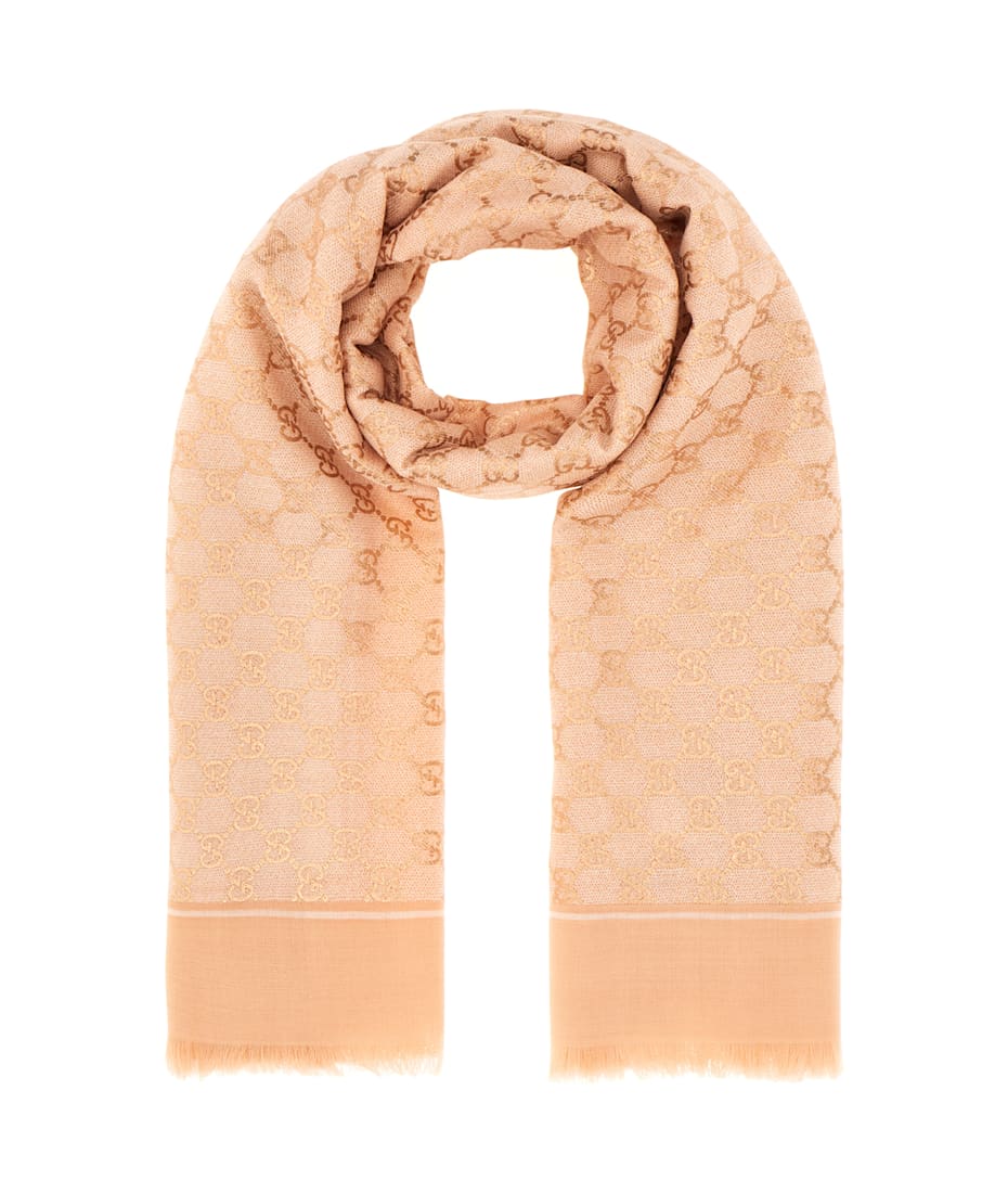 【関税&送料込】Gucci Embroidered Wool Scarf Gucci Embroidered Wool Scarf | italist