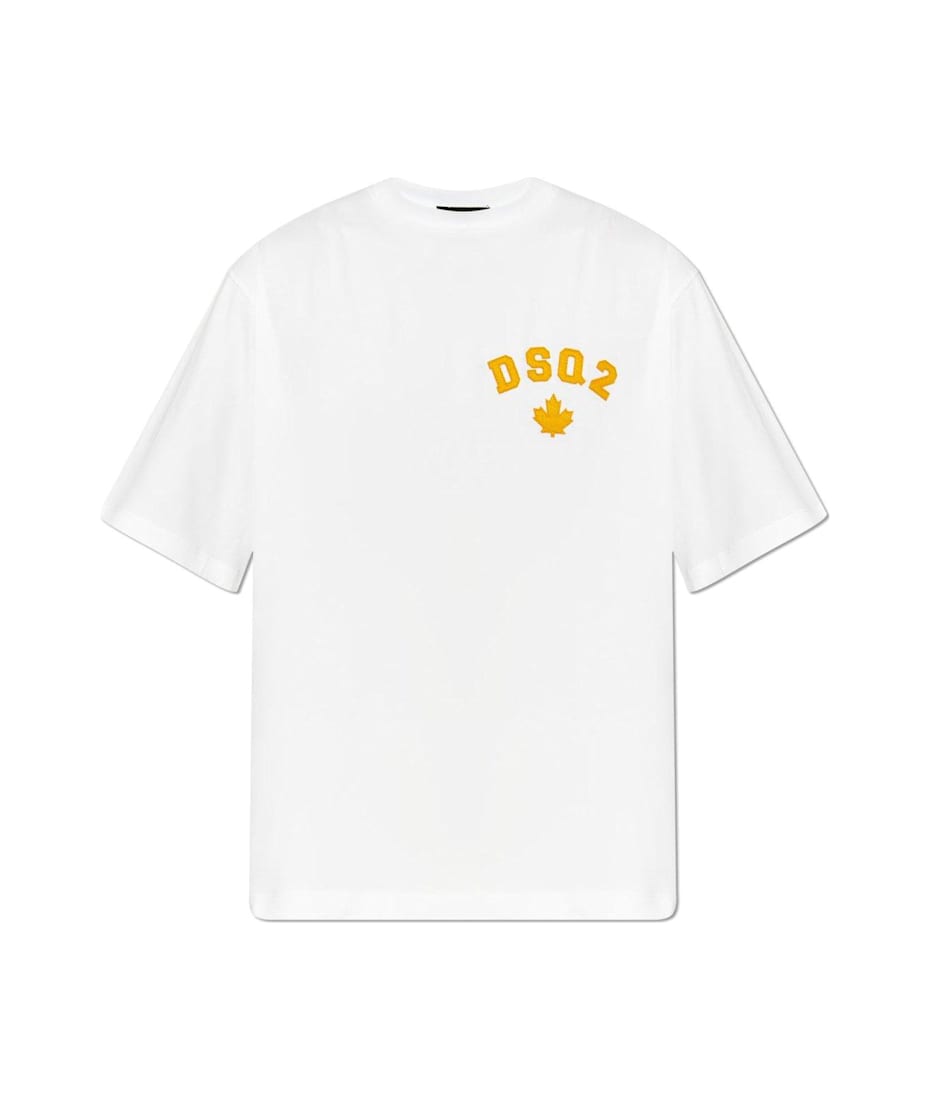 Dsquared2 Logo Printed Crewneck T-shirt | italist