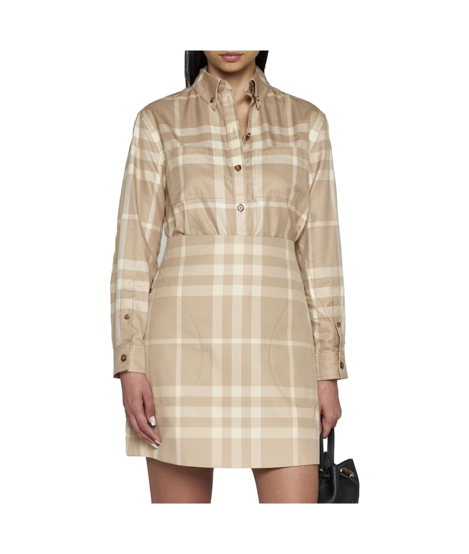 【送料&関税込】Burberry Skirt Burberry Check Wrap Skirt with Belted Detail | Neiman Marcus