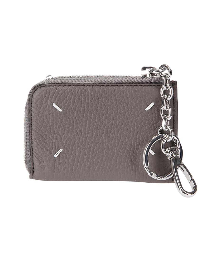Maison Margiela★素敵！Coin Holder Zip Around with Key Ring Maison Margiela メゾンマルジェラ コインケース/コンパクト