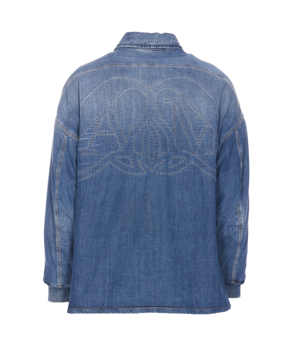 シャツ Alexander McQueen Quilted Denim Shirt Alexander McQueen Quilted Denim Shirt | italist
