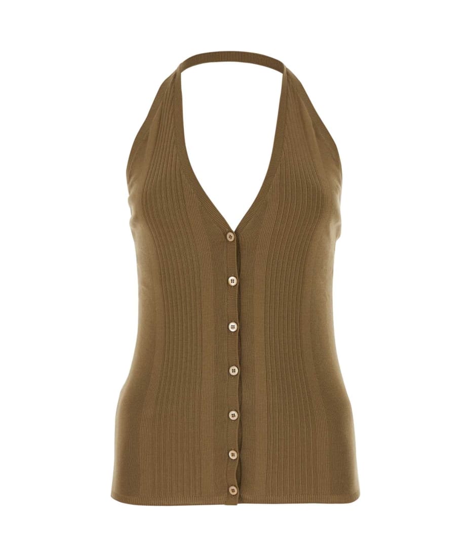 【送料&関税込】Prada Biscuit Cotton Top Prada Biscuit Cotton Top | italist