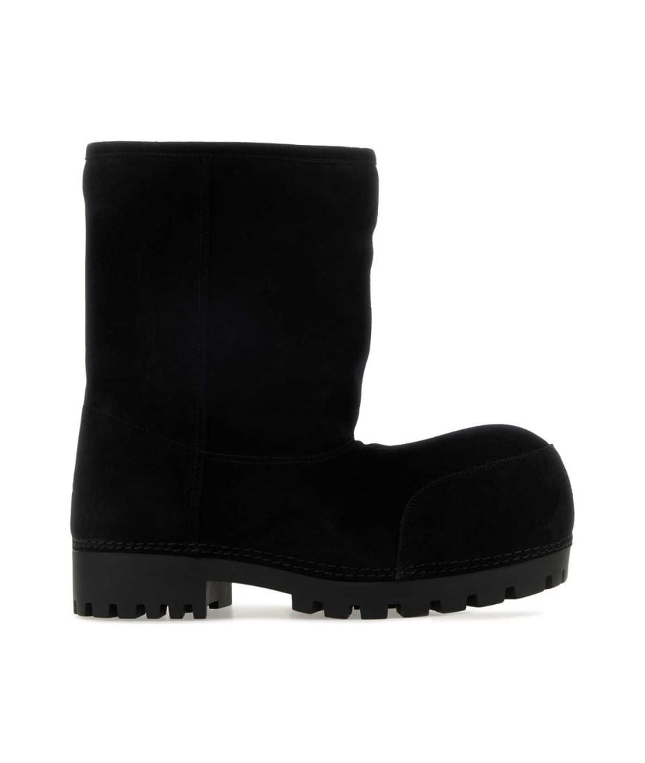 Balenciaga Black Suede Alaska Ankle Boots italist ALWAYS LIKE A SALE