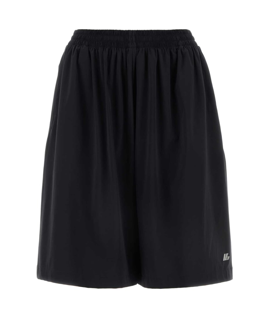 ショートパンツ Balenciaga Black Stretch Nylon Bermuda Shorts Balenciaga Black Stretch Nylon Bermuda Shorts | italist