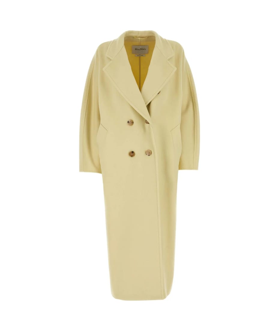 コート MAX MARA '101801 Icon Coat' coat Yellow REBUS 101801 Coat, Icon Coats | Max Mara