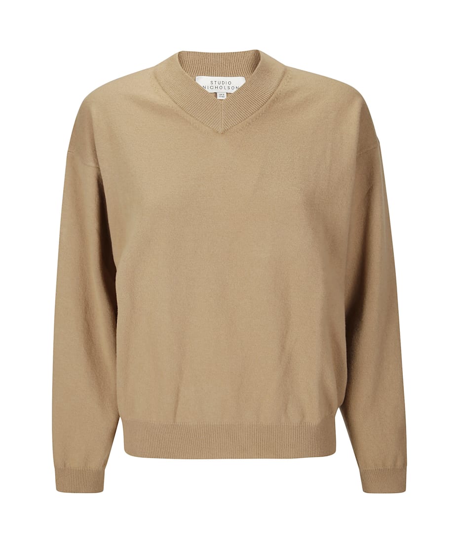 Studio Nicholson Knitwear - 12gg V Neck | italist
