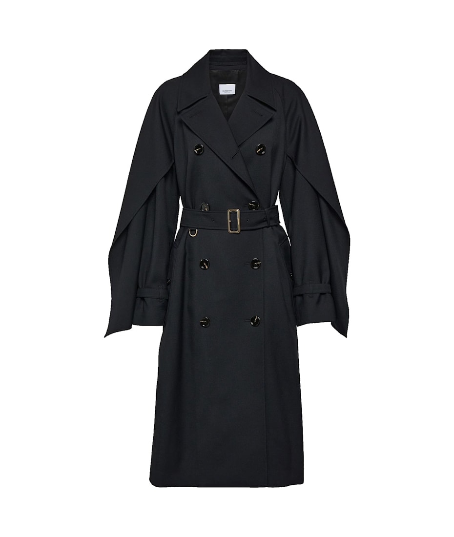 【送料&関税込】Burberry Blend Wool Trench Coat Burberry Blend Wool Trench Coat | italist