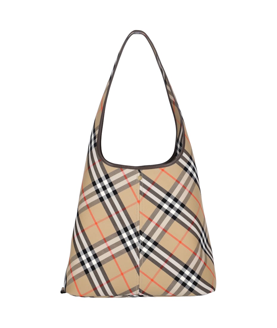 Burberry 'check' Large Shoulder Bag | italist