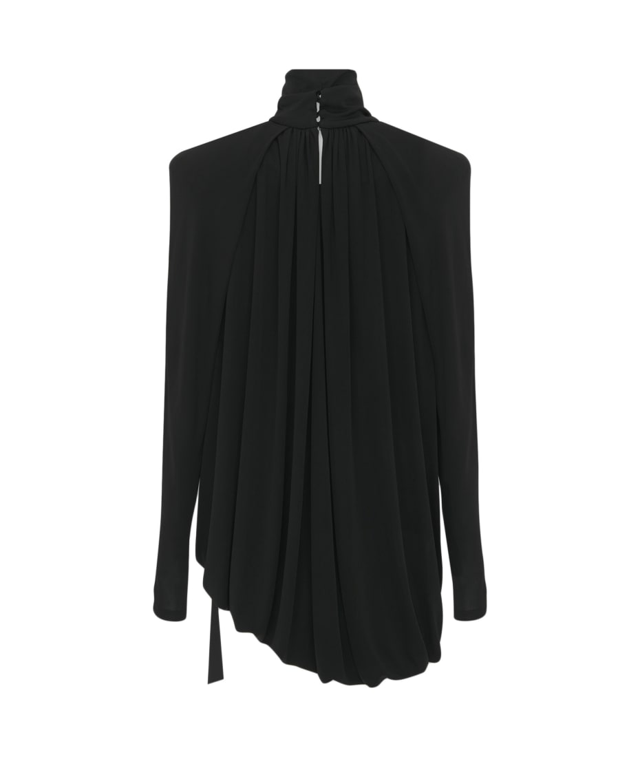 ワンピース Saint Laurent Draped jersey dress Saint Laurent Draped Jersey Dress | italist