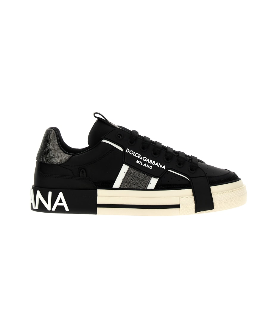 【DOLCE GABBANA】スニーカー - Custom 2.Zero Dolce & Gabbana Custom 2.Zero High-Top Sneakers | Sendegaro US