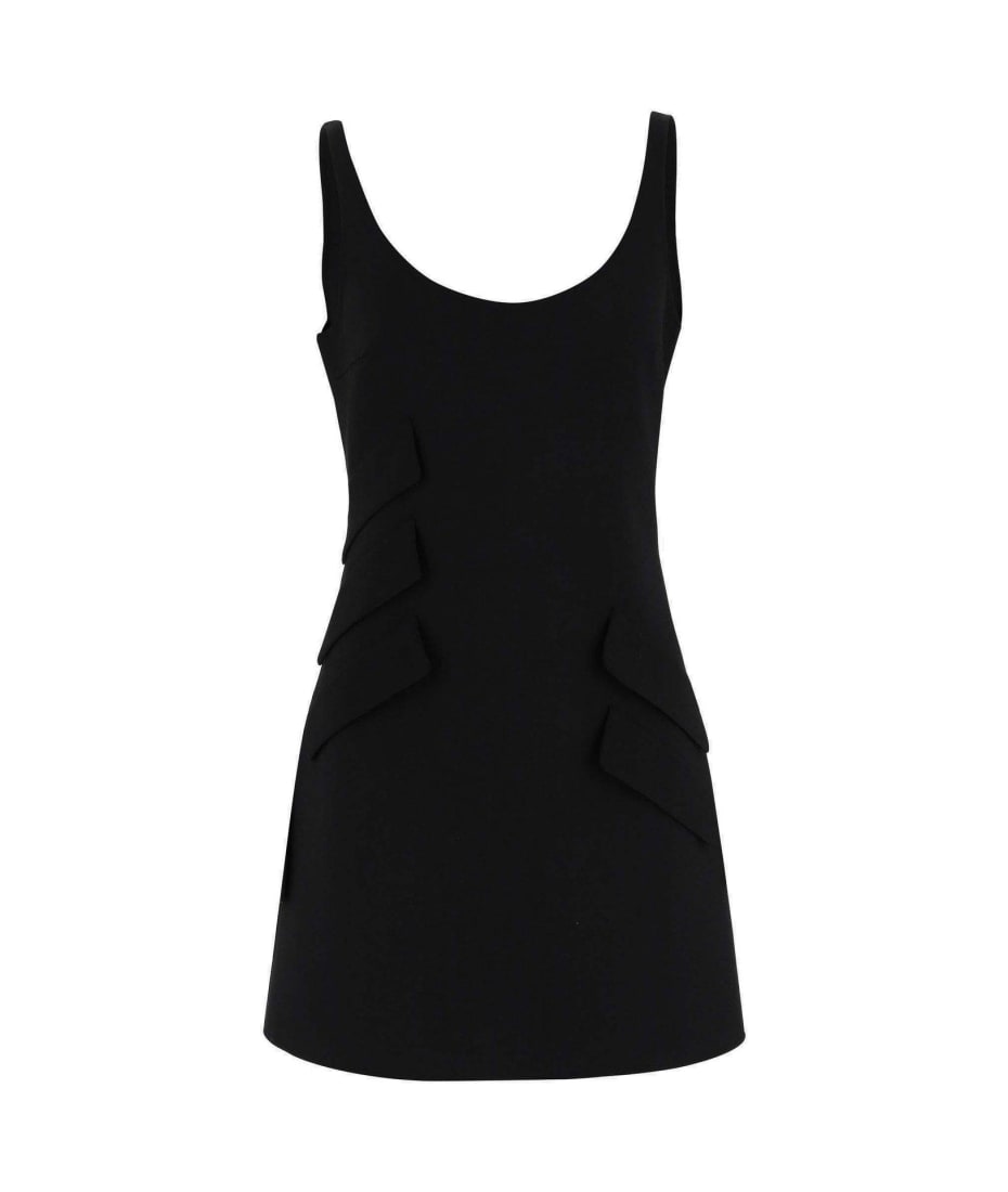 Versace Sleeveless Mini Dress - Black