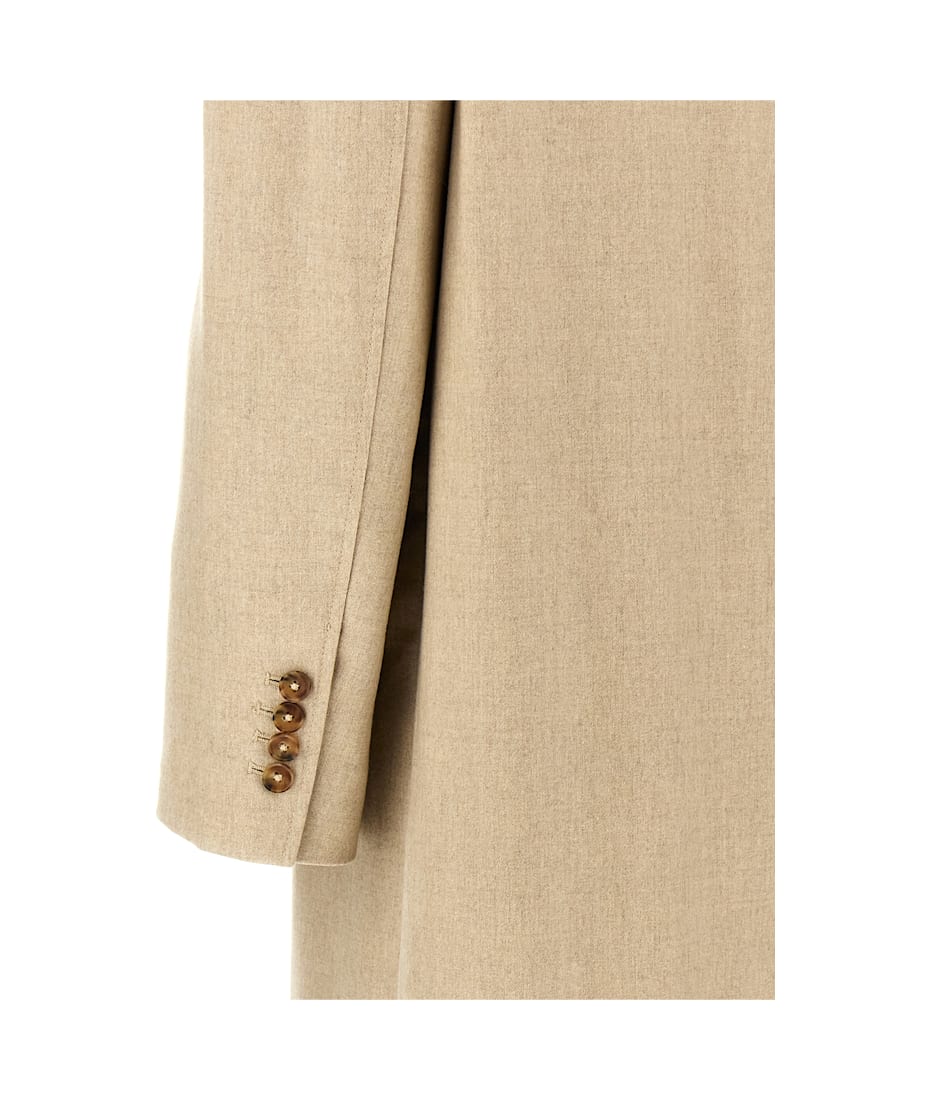 コート Loulou Studio FW24 'Zeno' coat (ZENO BEIGE) Loulou Studio 'zeno' Coat | italist