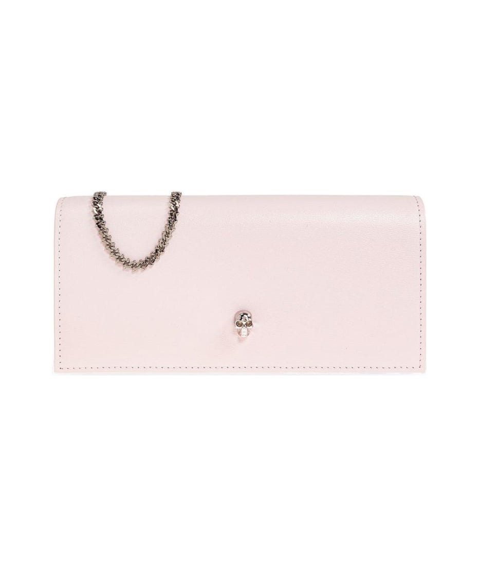 Alexander McQueen Long Wallet Chain Skull