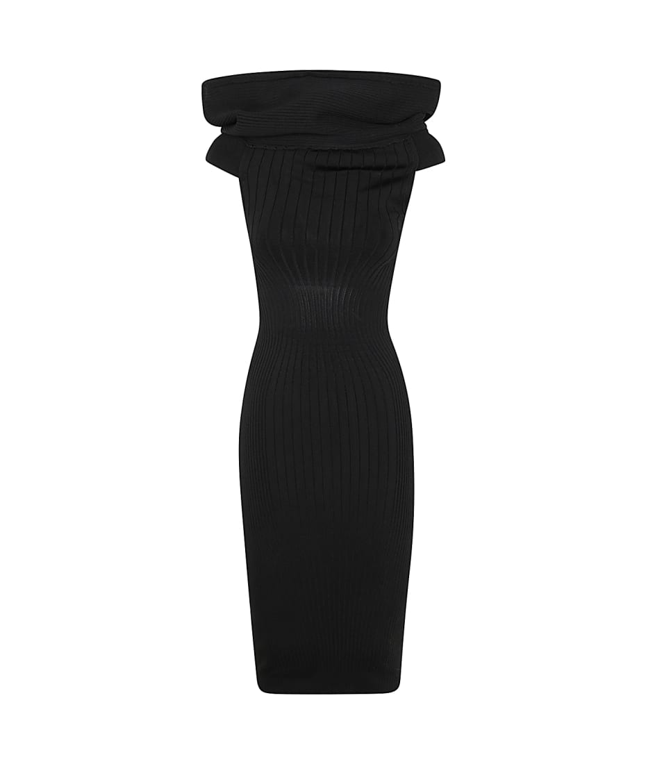 Mugler Ro1663 Midi Dress | italist