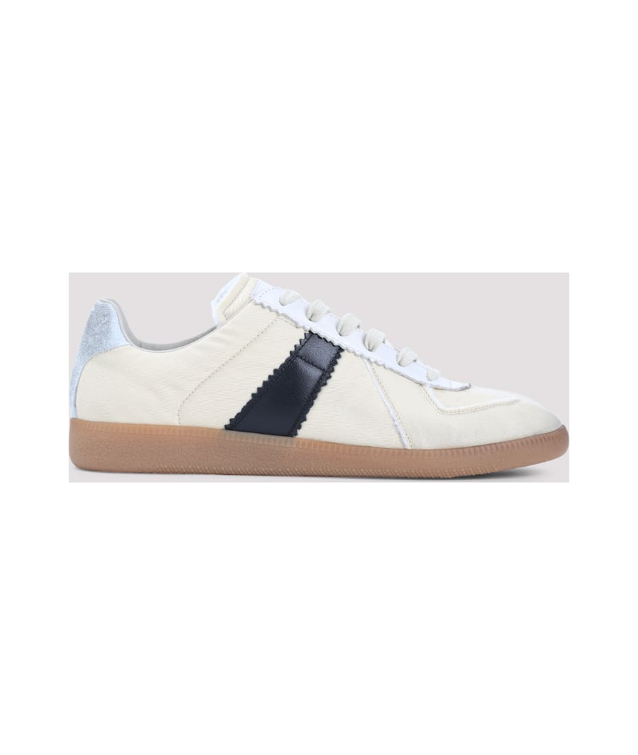 スニーカー Maison Margiela Multicolor Fabric Replica Sneakers Maison Margiela Multicolor Fabric Replica Sneakers In Black