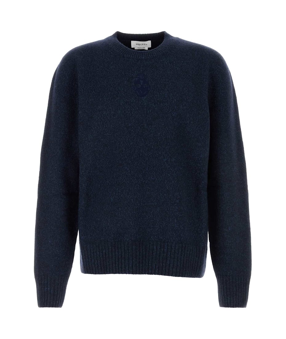 【送料&関税込】Alexander McQueen Melange Wool Blend Sweater Alexander McQueen Melange Wool Blend Sweater | italist