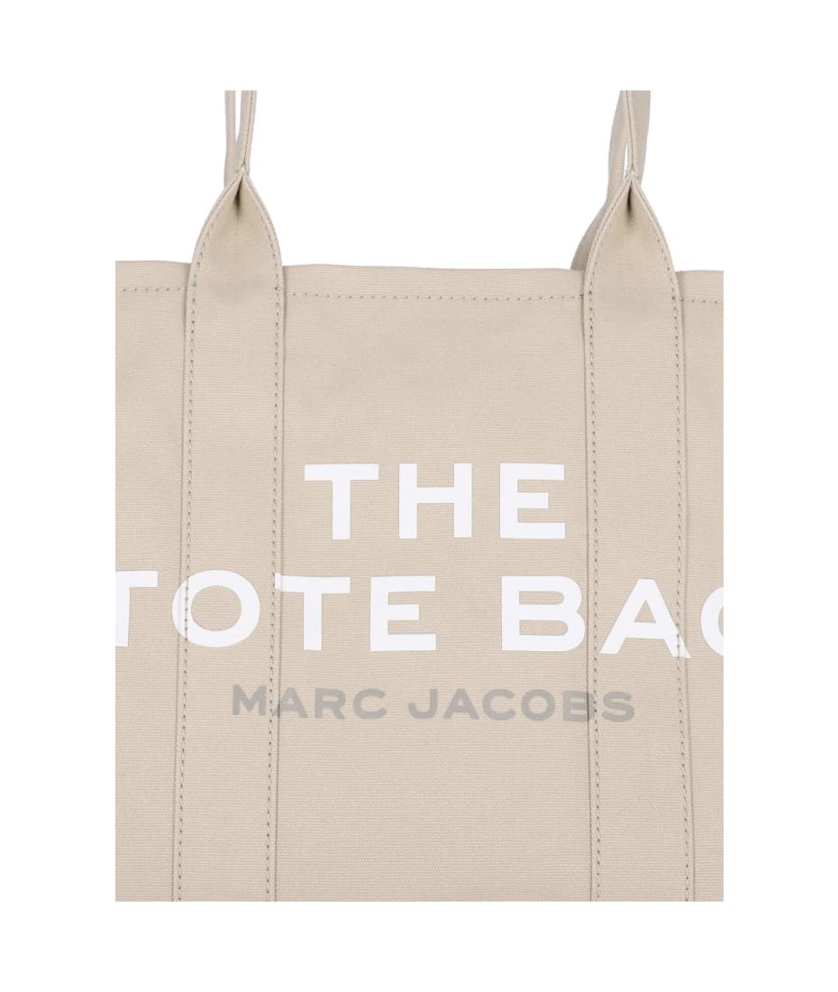 トートバッグ Marc Jacobs The Large Tote - Cotton - Beige Amazon.com: Marc Jacobs Women's The Large Tote Bag, Beige