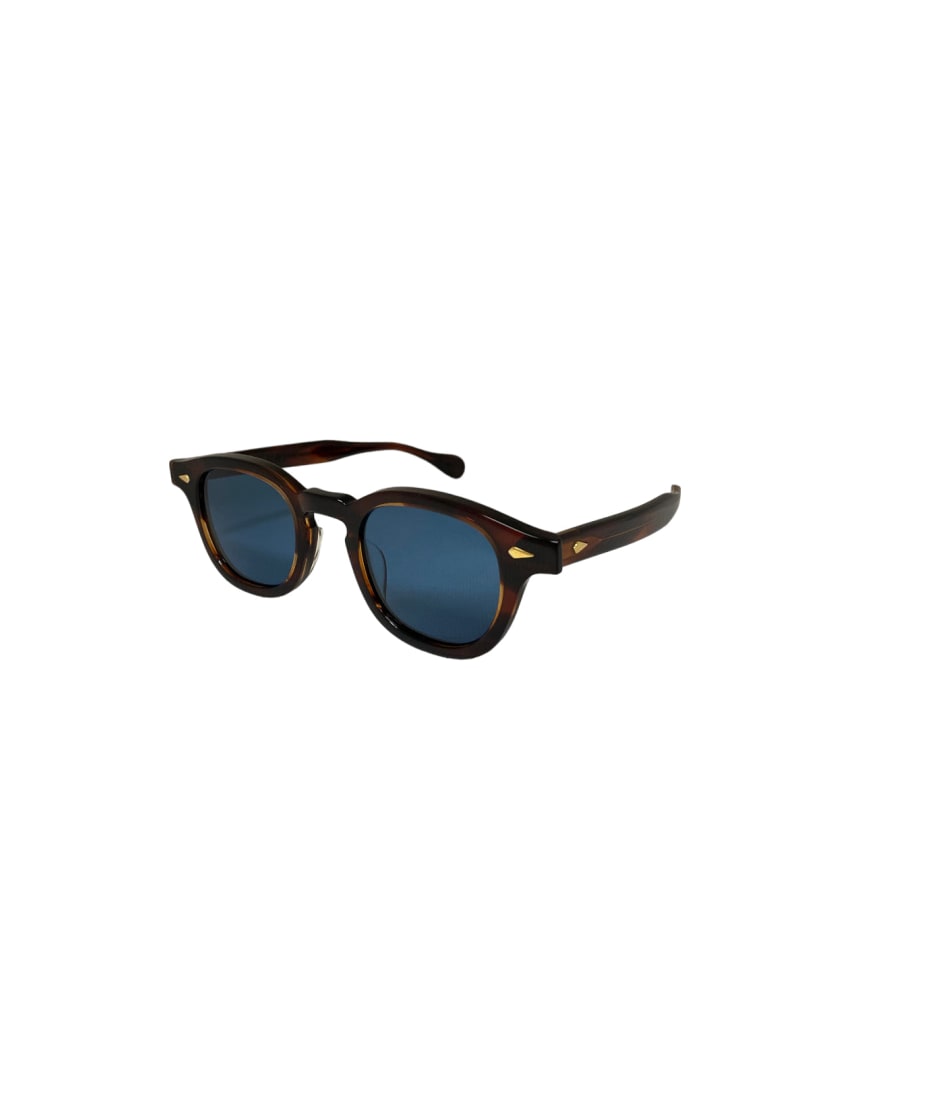 Julius Tart Optical Ar Gold - 46/24 - Demi Amber Sunglasses