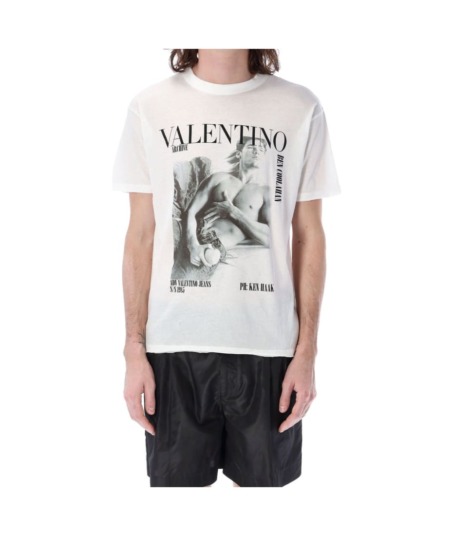 Valentino Archive Print T-shirt - White