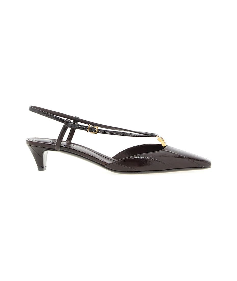 fendi Ffold' Slingback italist