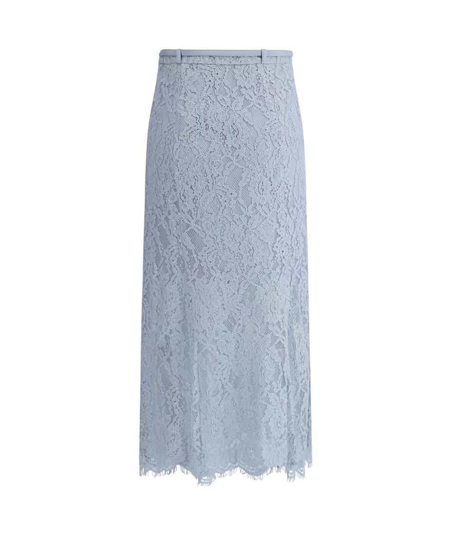 self-portrait Lace Midi Skirt | italist