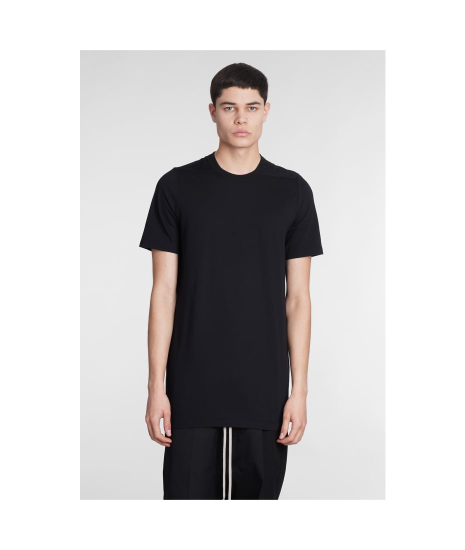 Level T T-shirt In Black Cotton